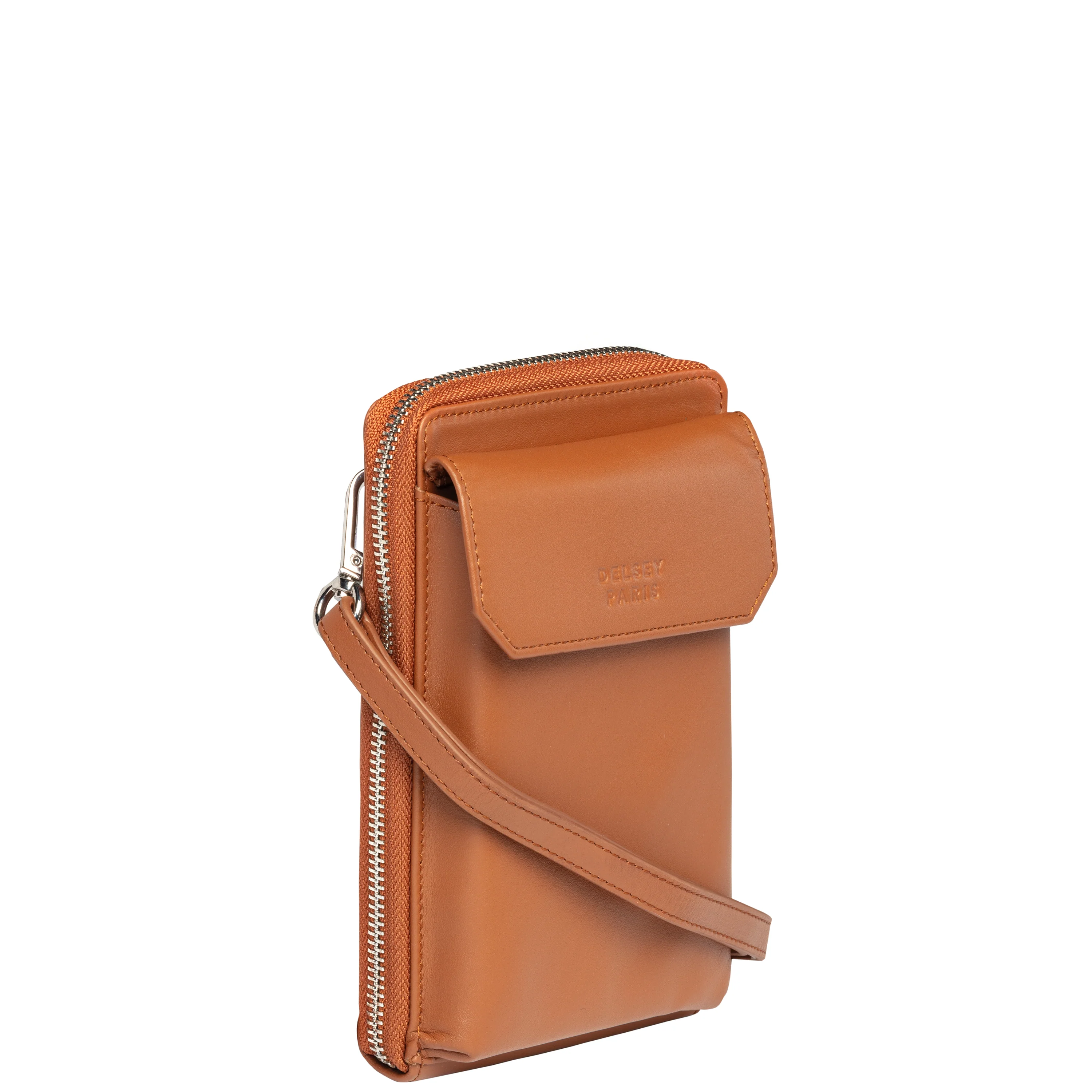 Le cuir lisse - Vertical opening - Crossbody Wallet - Image 6