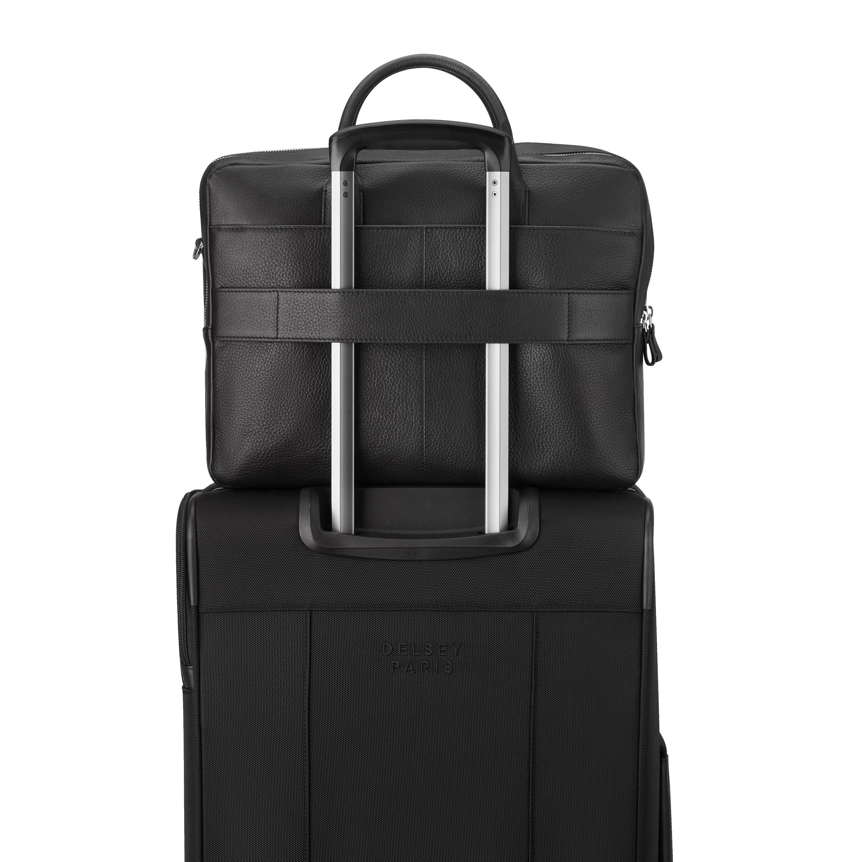 Le cuir grainé - Briefcase 15,6" - Image 14