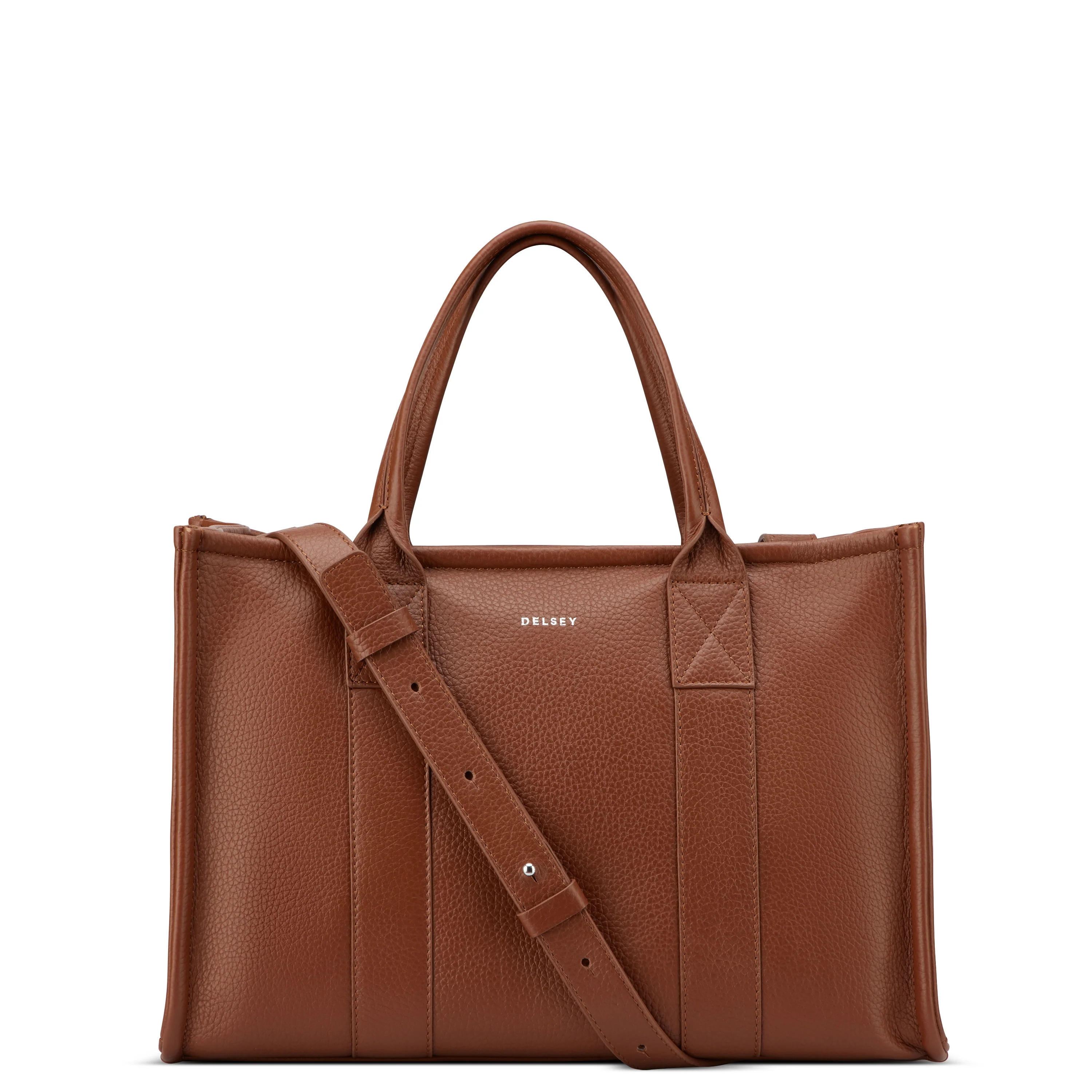 Le cuir grainé - Zippered hand bag - Image 15