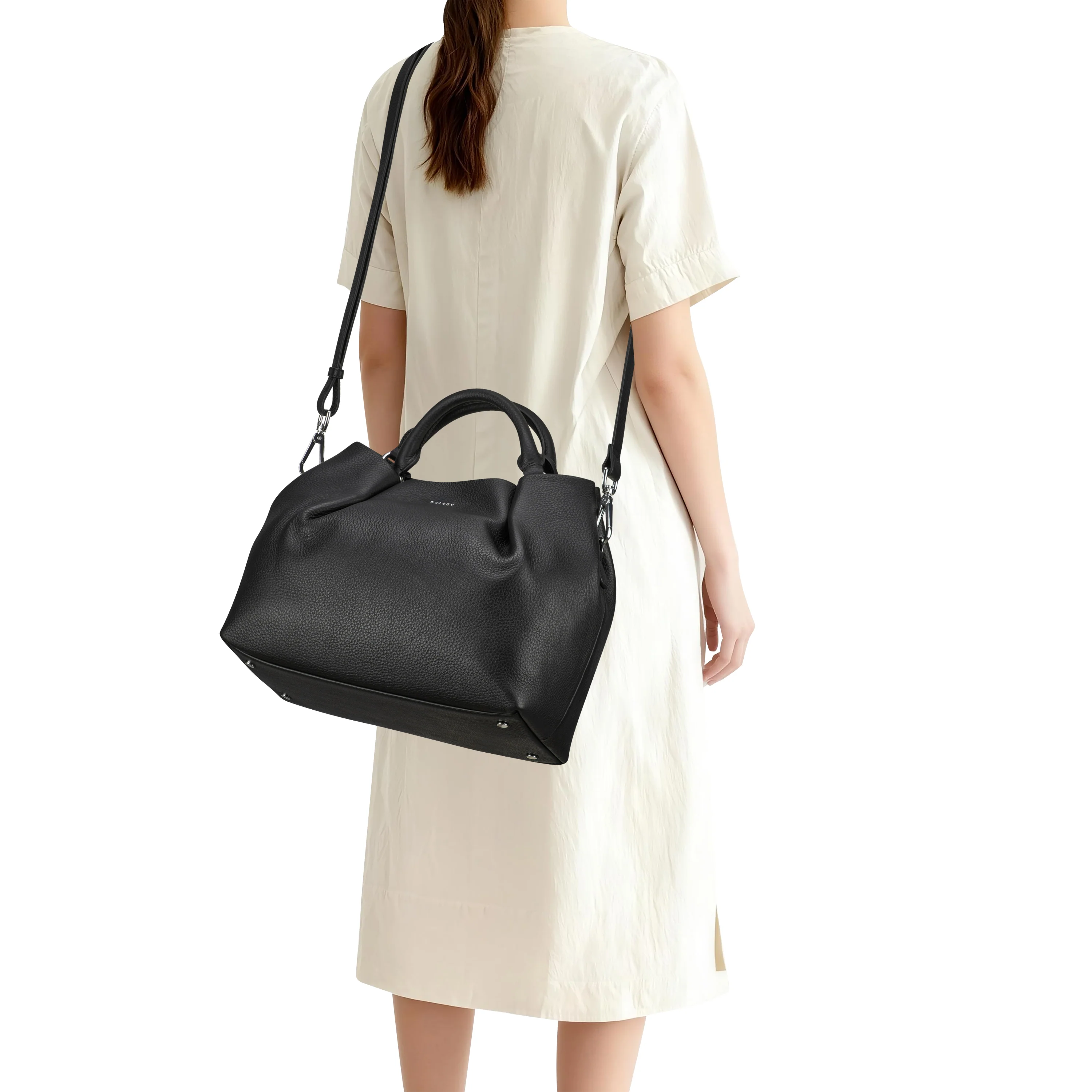 Le cuir grainé - Mini hand bag - Image 14